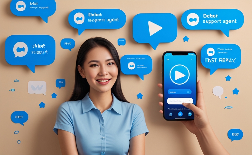 Người chơi Việt chat với CSKH DEBET qua Telegram – phản hồi nhanh trong vài phút