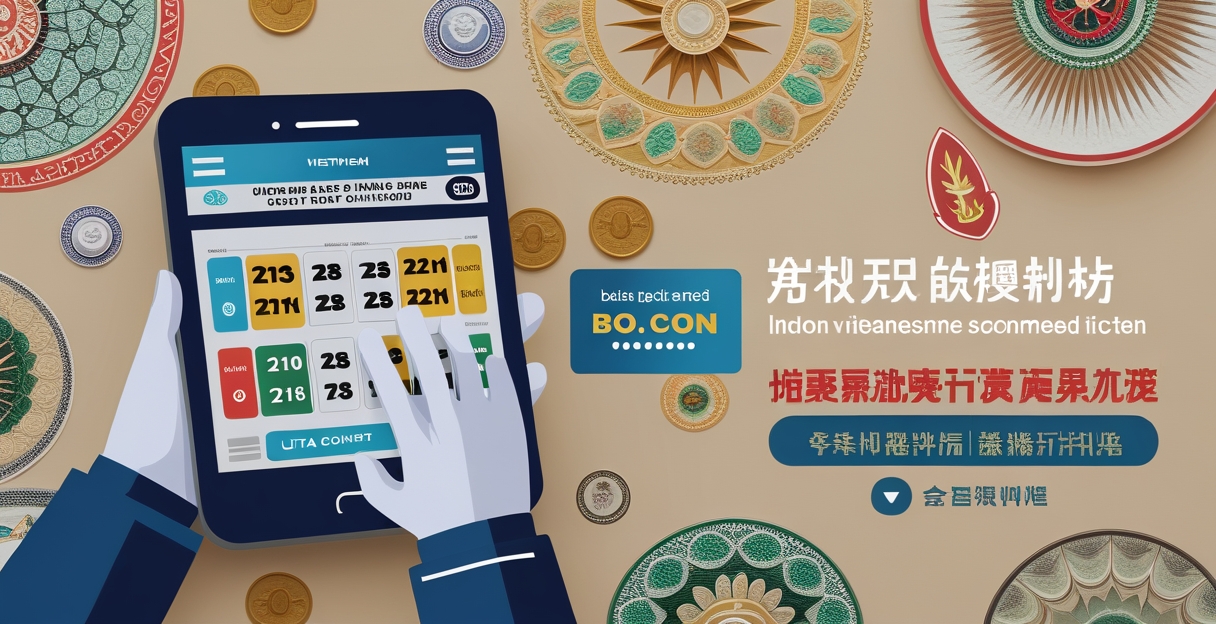 Người Việt mua xổ số online an toàn trên điện thoại, giao diện trực quan màu xanh